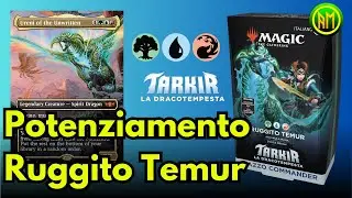Ruggito Temur🟢🔵🔴 Potenziamento Commander🔸Tarkir La Dracotempesta [MTG ITALIA🇮🇹]