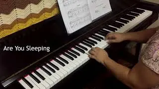 13  Are You Sleeping, Michael Aaron, Piano Course, Grade One
