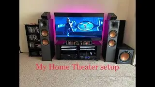 My home theater setup tour