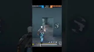 IMPOSSIBLE 1 VS 4 CLUTCH IN FREE FIRE WITH MP5|||#freefire #gaming #shortsfeed #shorts