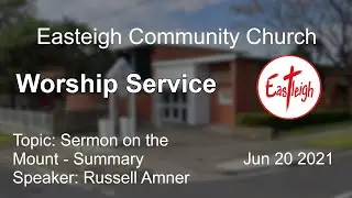 Sermon on the Mount Summary | Russell Amner | Eastleigh Community Church Online