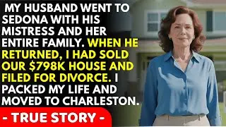 My husband vacationed with his lover's entire family, but I sold our house and left Texas