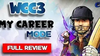🔥WCC3 Batting Tips with New Control Tutorial !How to hit Six on Every Ball 🏀| King Game 🎮