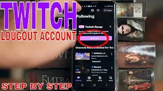 ✅ How To Logout On Twitch Account 🔴