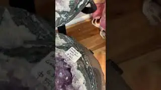 Our Amethyst Geodes from Your Crystal Shop in Merritt Island Florida 😊