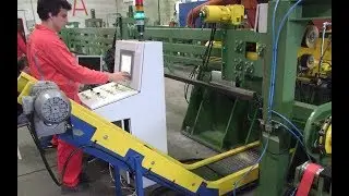 Siapro line for pipes, tubes surface shotblasting, Дробемет, Strahlanlagen, peskarenje, peskanje