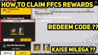 HOW TO GET FREE FIRE FFCS REWARDS || FREE FIRE FFCS REDEEM CODE