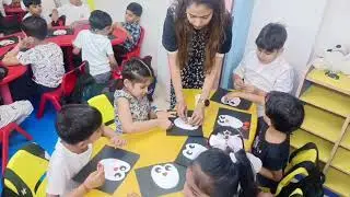 ⚫⚪ Black & White Colour Concept Day at Preschool ⚪⚫