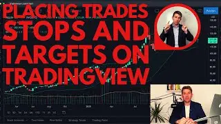 Размещение сделок, стопов и целей на TradingView! 👍 .