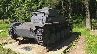 Танк Pz.Kpfw. II со дна Истринского водохранилища