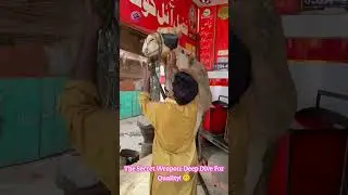 Blindfolded Camel Power: Ancient Mill Grinds With Animal Might! 🐪⚙️🤯 #TraditionalTech #AnimalPower