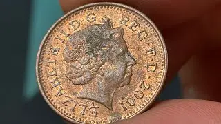 2001 United Kingdom 1p One Penny Coin &bull;&nbsp;Values, Information, Mintage, History, and More