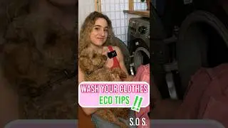 Eco clothes wash tips! #laundry #clothing #washing #eco #alternative #ethical #fashion #environment