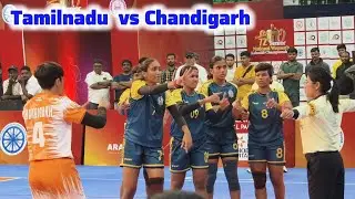Qauterfinal Tamilnadu vs Chandigarh Senior National Women Kabaddi Championship Telengana
