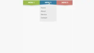 html css responsive menu