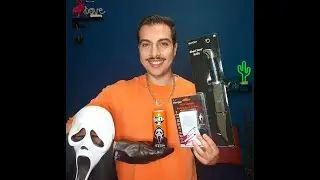 Scream Ghostface - Traje y accesorios de Ghost Face y soda Fanta de SCREAM 5 (unboxing)