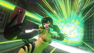 Overwatch - D.Va's Awesome New Highlight Intro | UPRISING EVENT