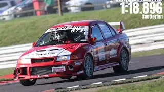 Time Attack UK 2023 round 8 Snetterton 200 Hot lap - Mitsubishi Evo 6