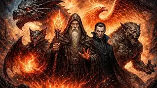Magic Myth War (Official) &mdash;  ⚔️🔥 | Epic Dark Fantasy Music (WarChants) Mythical Creatures Song