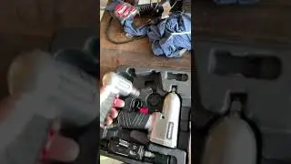 Husky 4 Piece Air Tool Kit for Air Compressor, You Will Use This More Than You Think! REVIEW
