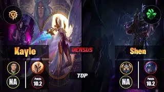 Pobelter KAYLE (Top) [Press the Attack] VS SHEN - Challenger NA Patch 10.2