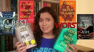 RANKING every Sarah J Maas book because there's still no ACOTAR 6 announcement