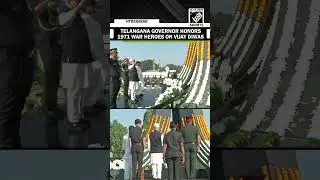 Telangana Governor Jishnu Dev Varma honors 1971 war heroes on Vijay Diwas, marking 1971 victory