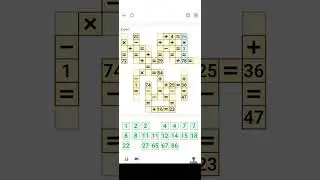 Cross Math puzzles are a thing, and YES! I do know how to solve them! You probably do too!