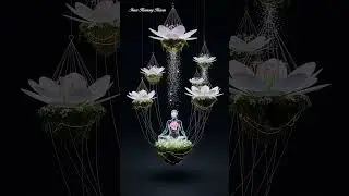 Floating Garden of Inner Light | AI Meditation for Self-Awareness & Inner Growth #shorts