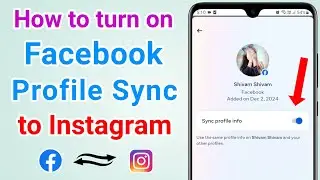 How to Sync Profile Picture on Facebook and Instagram in Hindi