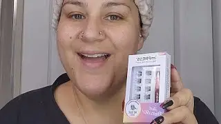 kiss impress falsies try on.