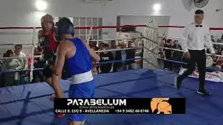 Ariel Ortiz rojo vs Benegas azul Ganador Ortiz