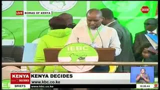 Presidential Results : Kabuchai Constituency, Bungoma County