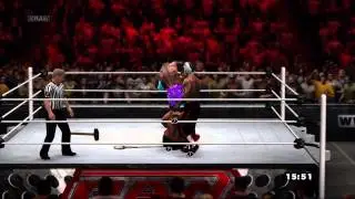 WWE'13 F4TAL 4Way First Blood Match ft EVO Taurus, Dwayne, NEPH THE BOSS & LEGEND