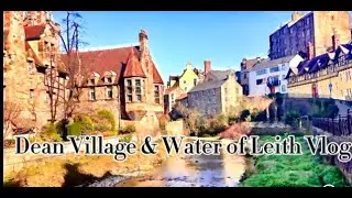 Edinburgh’s Hidden Gem 🌸 | Walking Through Dean Village & Leith Walk”