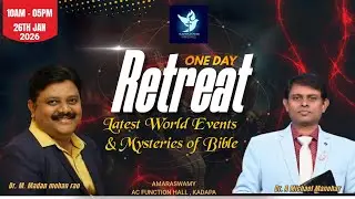 RAPHA -One Day Retreat-Kadapa 26-01-2026
