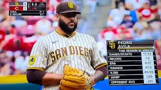 Pedro Avila first pitch & strikeout of the season vs Reds 07/02/23