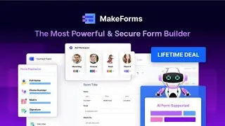 MakeForms Review | MakeForms Lifetime Deal $99 - The Most Powerful & Secure Form Builder Using AI