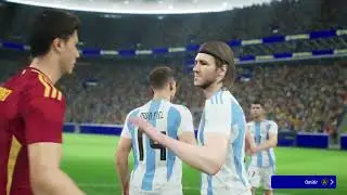 España Vs Argentina - Efootball 26 Online