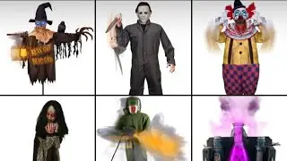 ALL NEW FOR 2021 Tekky Toys Halloween Animatronic Line up ( Michael Myers , Clowns , Rosemary ETC )