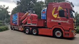 Truckfestijn Diepenheim 2025 | Leaving trucks with v8 sound | The Netherlands 