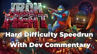 I Played Iron Meat with a Developer on Stage! Hard Difficulty Speedrun at MAGFest 2025!
