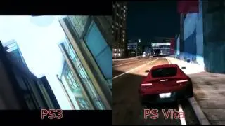 NFS:MW PS Vita Versus PS3 Graphics