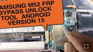 How to Samsung Galaxy M52 FRP  bypass unlock tool  test point￼ remove 