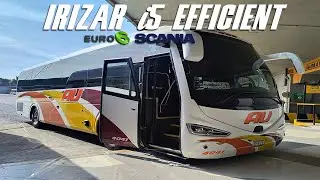 UN VISITANTE no muy USUAL en CDMX irizar i5 EFFICIENT scania EURO 6 de AU. I ADENTRARTE a MIRARLO.