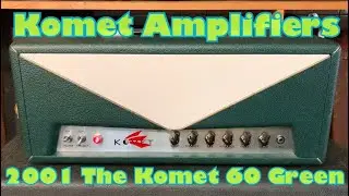 Komet Amplifiers 2001 The Komet 60 Green Covering [Trainwreck Ken Fischer Design]