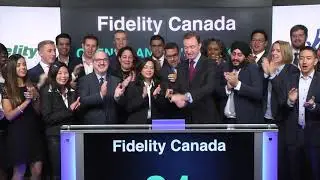 Fidelity Canada opens Toronto Stock Exchange, October 19, 2017