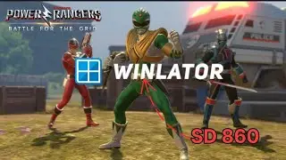 Power Rangers: Battle for the Grid | Winlator - steam (SD 845-860-870)