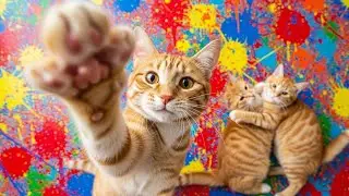 Feline Feuds: The Secret Drama of Orange Cats (Slow-Mo Replay!)