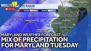 Impact Weather: Widespread precipitation through Tuesday afternoon
